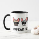 Search for funny bulldog mugs French bulldogs