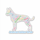 Search for large dog breed stickers Terrier