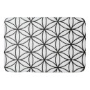 Search for white and black circle bath mats Monochrome