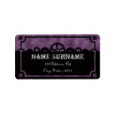 Search for mechanical return address labels Vintage