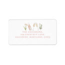 Search for cocktail return address labels Modern