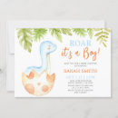 Search for dinosaurs invitations Mother to be