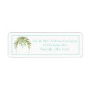 Search for blue ribbon return address labels Elegant