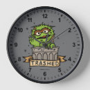 Search for oscar the grouch sesame street clocks Garbage can