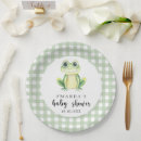 Search for frog plates Baby shower