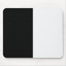 Search for plain white mouse mats Black and white