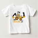 Search for digger baby clothes Dump truck party