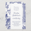 Search for french toile birthday invitations Elegant