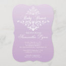 Search for pale purple invitations Damask