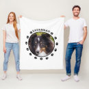 Search for pet photo blankets Paws