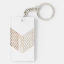 Search for white wood key rings Pattern