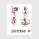 Search for funny ballerina stickers Cartoon