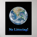 Search for no littering posters Planet