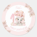 Search for little elephant stickers 1st birthday