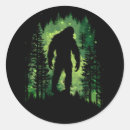Search for big tree round stickers Bigfoot