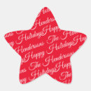 Search for red stars stickers Xmas