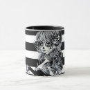 Search for gothic skulls mugs Halloween