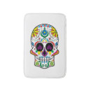 Search for sugar skull bath mats Floral