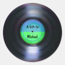 Search for vinyl record albums stickers Retro