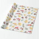 Search for acorn wrapping paper Fall