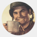 Search for vintage military stickers Usa