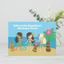 Search for hula girl invitations Beach