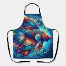 Search for tropical fish aprons Sea