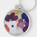 Search for spring flower key rings Purple