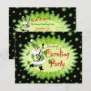 Search for caroling party invitations Musical notes