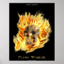 Search for flaming skull art Flames