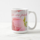 Search for beautiful white roses mugs Pink