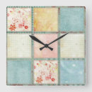 Search for quilt clocks Floral