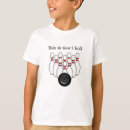 Search for bowling birthday party tshirts Bowler