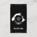 Search for fortune teller business cards Esoteric