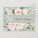 Search for watercolor save the date postcards Greenery