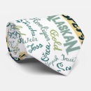 Search for lettering ties White