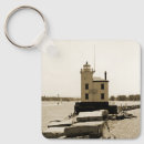 Search for fishing square key rings Lighthouse