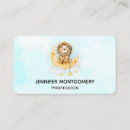 Search for lion business cards Wild animal