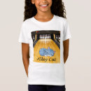 Search for alley cat tshirts Bowling ball