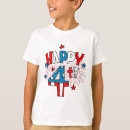 Search for 4th of july kids tshirts Red