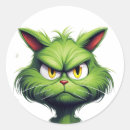 Search for angry cat stickers Halloween
