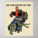 Search for old gas station posters Retro