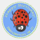 Search for ladybug cartoon stickers Animal