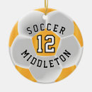 Search for soccer team christmas tree decorations White