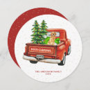 Search for golden retriever christmas cards Retro