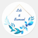 Search for golden leaf stickers Blue