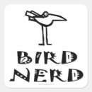 Search for birdwatcher square stickers Birdwatching