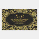 Search for black gold damask stickers Ornate