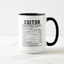Search for funny editor mugs Grammar humour
