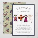 Search for kids halloween birthday invitations Watercolor